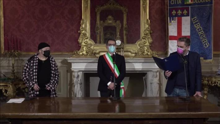 Bologna, Vasco Rossi premiato col Nettuno d'Oro - Video