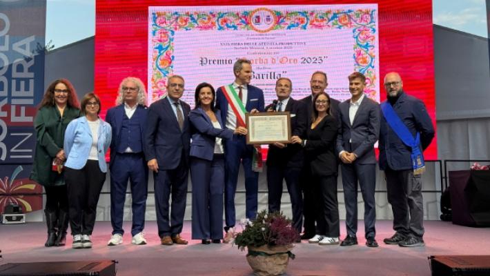 Alla Barilla la «Sorba d'Oro»