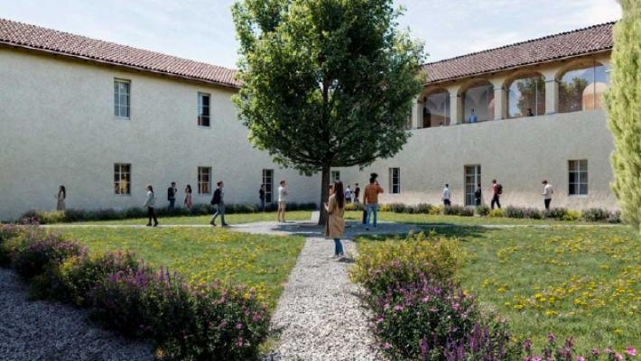 Via padre Onorio, l'ex convento si sta trasformando in studentato