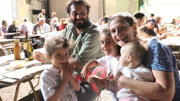 Clara, dalla Francia a Pione per ritrovare i «suoi» monti