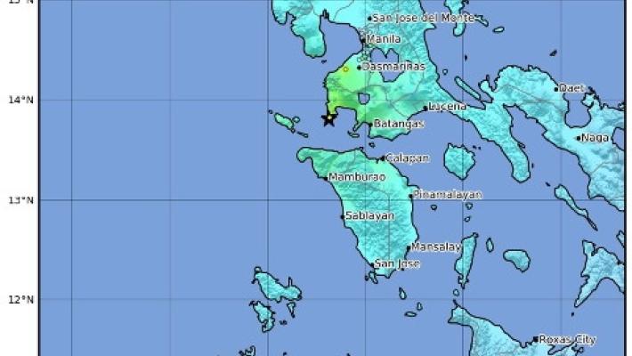 Filippine, scossa di magnitudo 6.4 in mare