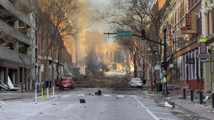 Forte esplosione a Nashville