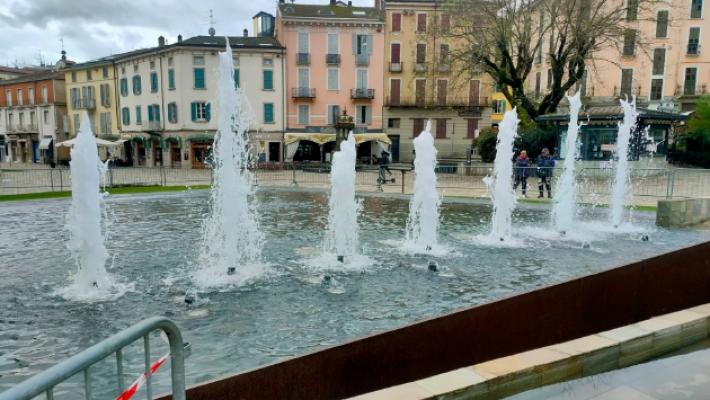 Accordo tra Comune e QC Terme per la fontana di piazza Berzieri
