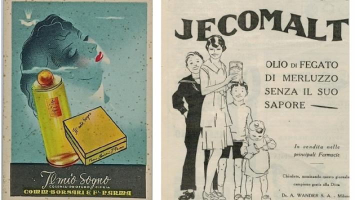 La brillantina, l'olio di fegato di merluzzo e gli altri prodotti in voga negli anni '50