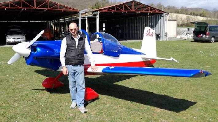 Alessandro Pia, dalle biciclette al settimo cielo sulle ali del trofeo Caproni