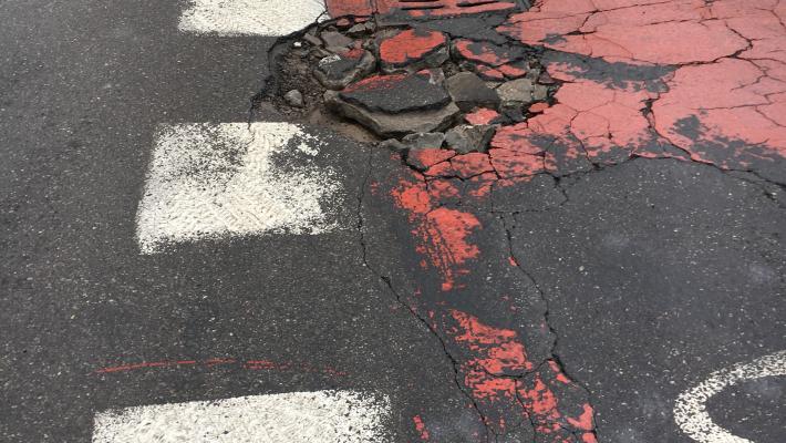 Le piste ciclabili in via Calatafimi