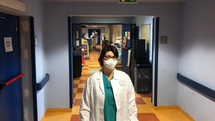 Covid hospital, il San Silvestro della dottoressa Prati: «Il 2020 ci ha segnato»