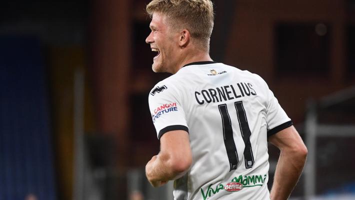Andreas Cornelius dopo Atalanta-Parma: "Solo lavorando duramente possiamo uscire da questo periodo"