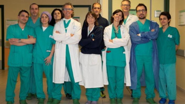 Ustionato in un'esplosione e salvato al Maggiore