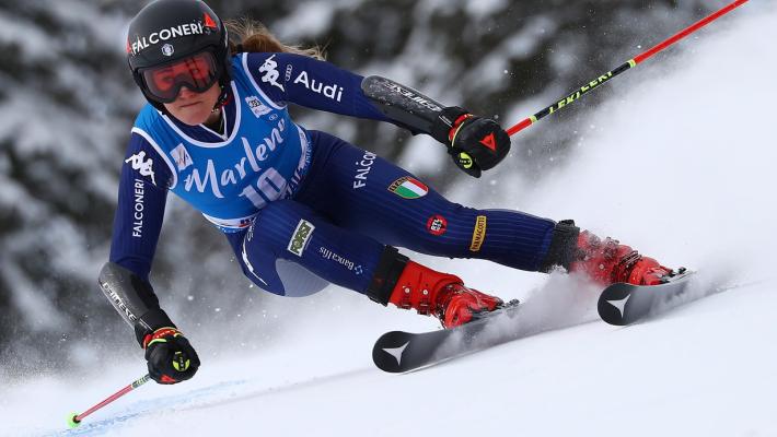 Frattura della tibia: la Goggia salta i mondiali di Cortina
