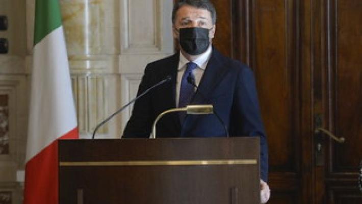 Governo, Renzi "da Iv sostegno, con Draghi Italia pi&ugrave; forte"