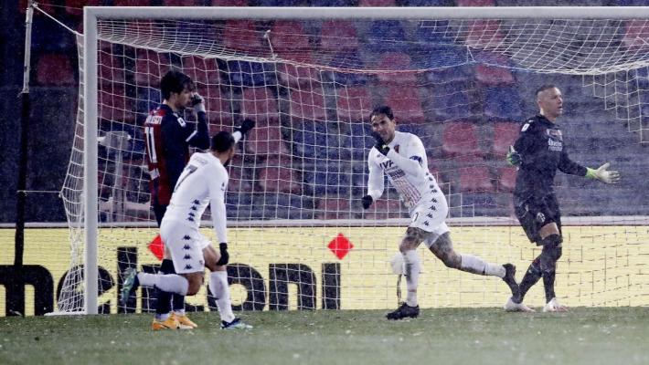 Bologna-Benevento finisce 1-1 sotto la neve