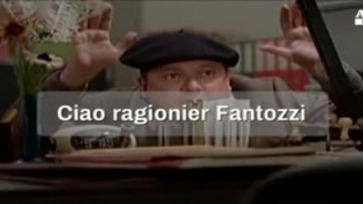 Un anno fa l'addio a Paolo Villaggio