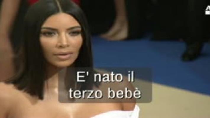 Fiocco rosa per Kim Kardashian e Kanye West