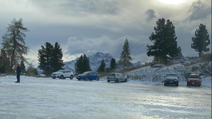 Primavera, ma non sulle Dolomiti: -19 a Passo Cimabanche