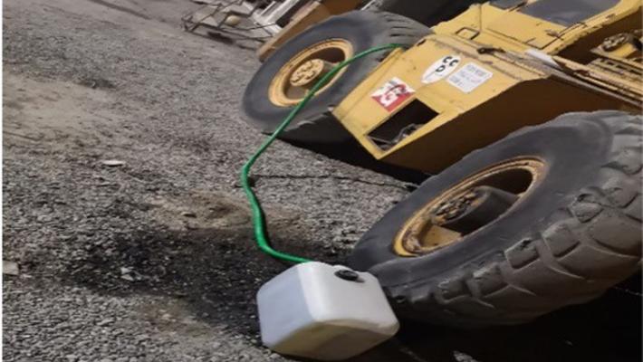 Provano a rubare gasolio da una gru ma il  colpo fallisce per l'intervento dell'Ivri