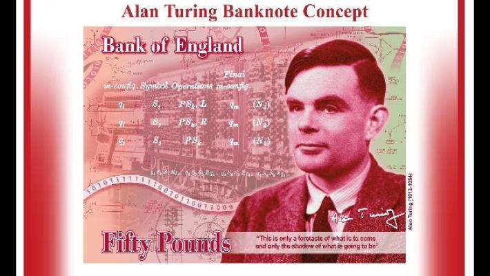 Ecco la banconota (da 50 sterline) col volto di Turing, matematico eroe