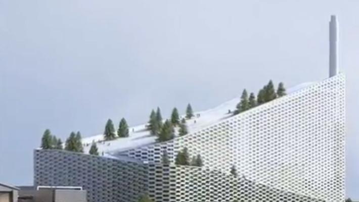 A Copenaghen il termovalorizzatore ha sul tetto la pista da sci