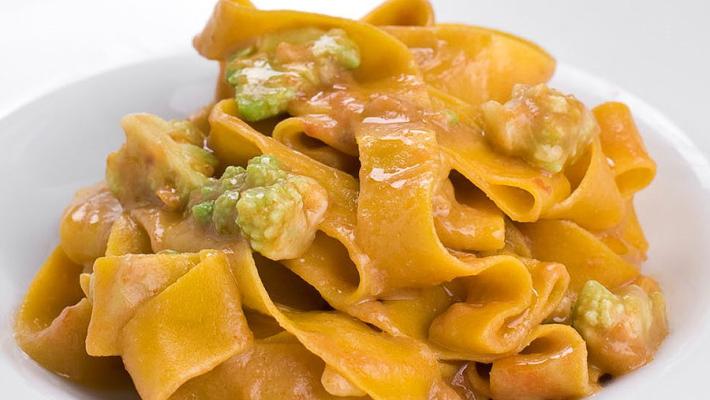 W la pasta: "Pappardelle in umido di agnello  e broccoli", un primo pasquale