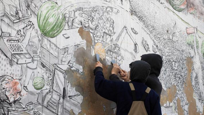 Via libera a 85 murales sparsi per la città