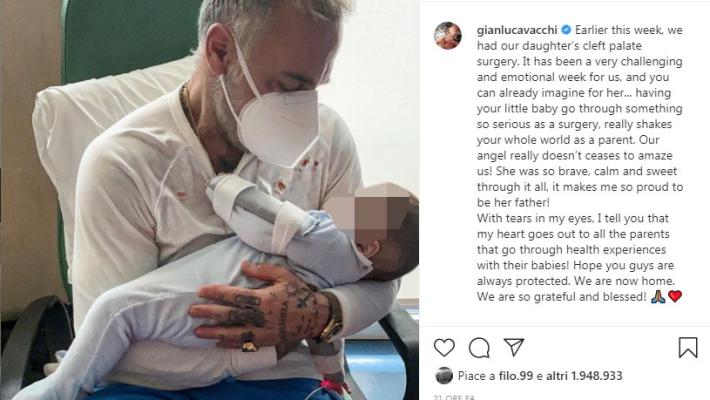 La figlia di Vacchi operata  a Parma.  Lui: «È stata coraggiosa, sono fiero»