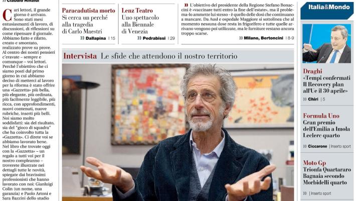 Tradizione e modernità: ecco la nuova "Gazzetta"