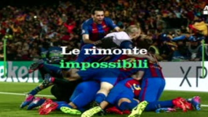 Champions, le rimonte impossibili