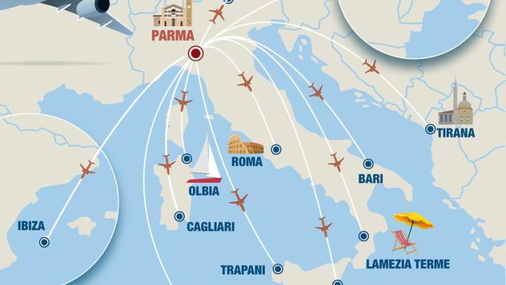 Un'estate da prendere al volo: ecco tutti i collegamenti dal "Verdi", tra ritorni e novità