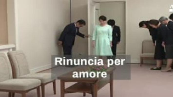 Tokyo: la principessa Mako rinuncia per amore