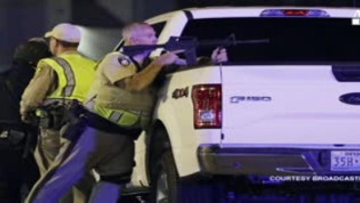 Las Vegas, la telefonata alla sala controllo