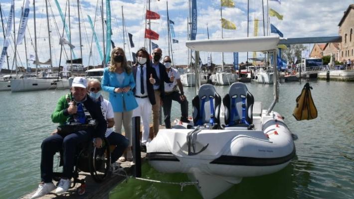 Salone nautico Venezia: ecco il gmmone per la disabilità