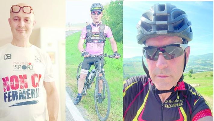 «Bike riding for Parkinson Italy»: la sfida di Edgardo, Roberto e Gianni