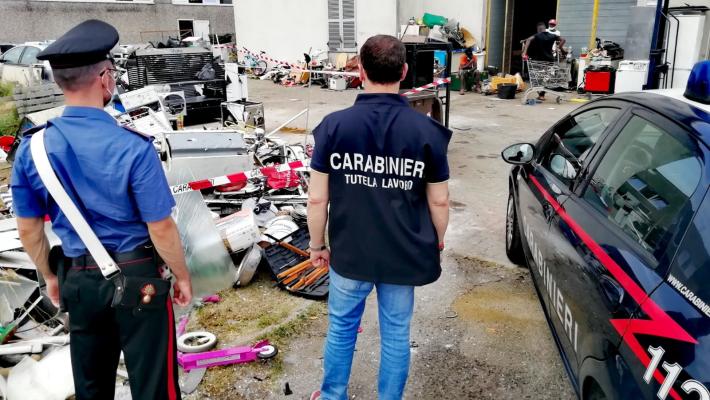 Rifiuti speciali pericolosi e lavoro nero: denuncia e multa da 10mila euro a un 42enne ivoriano residente a Fontevivo