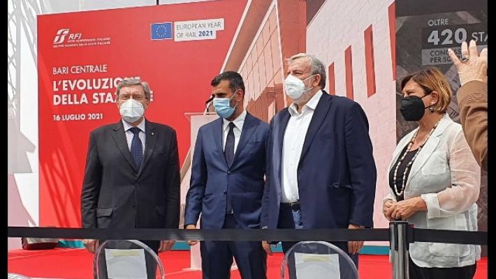 Ferrovie:nuova stazione Bari, 3mila mq con 11,4 milioni euro