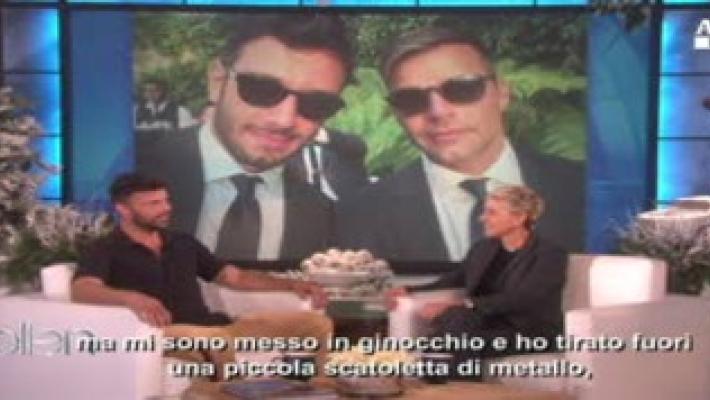 Ricky Martin si sposa, ecco la proposta