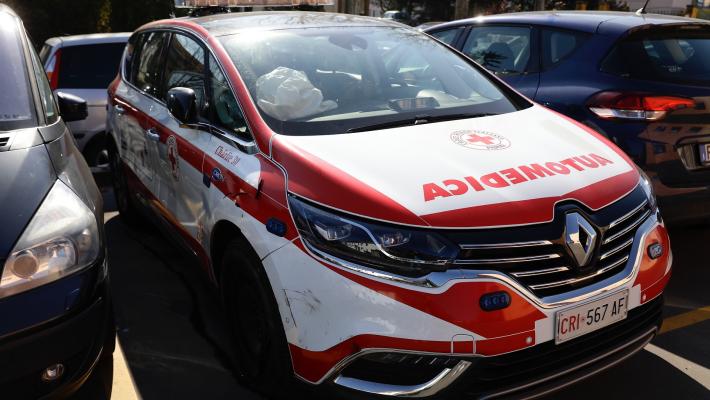 Incidente sulla via Emilia a Sanguinaro: ferito un motociclista