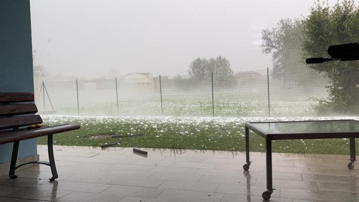 Grandinate del 26-27 luglio  a Busseto, Fidenza e Soragna:  si può chiedere l'indennizzo per i danni