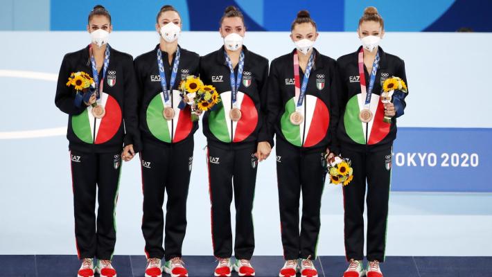 La 40esima medaglia azzurra è il bronzo della ginnastica ritmica
