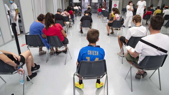 Vaccinato il 53,4% dei giovanissimi