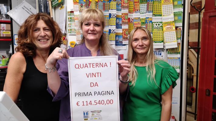 Collecchio, vinti al lotto 114 mila euro