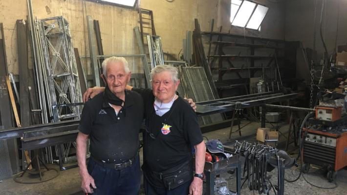 Monticelli, fabbro in attività a 91 anni