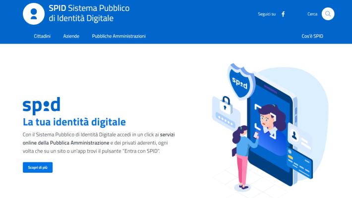 Dal 1° ottobre accesso ai servizi della Pubblica amministrazione esclusivamente con SPID