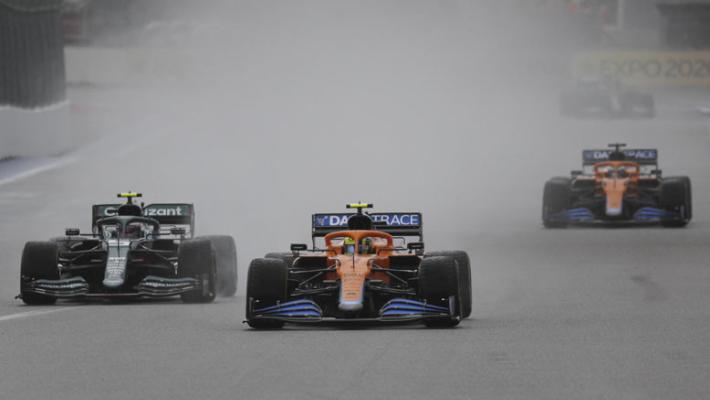  F1: Russia, pole a Norris davanti alla Ferrari di Sainz 