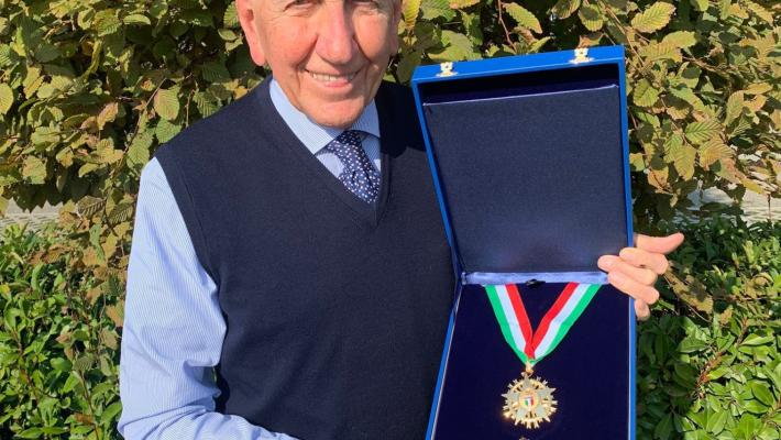 Il «Collare d'Oro» a Vittorio Adorni