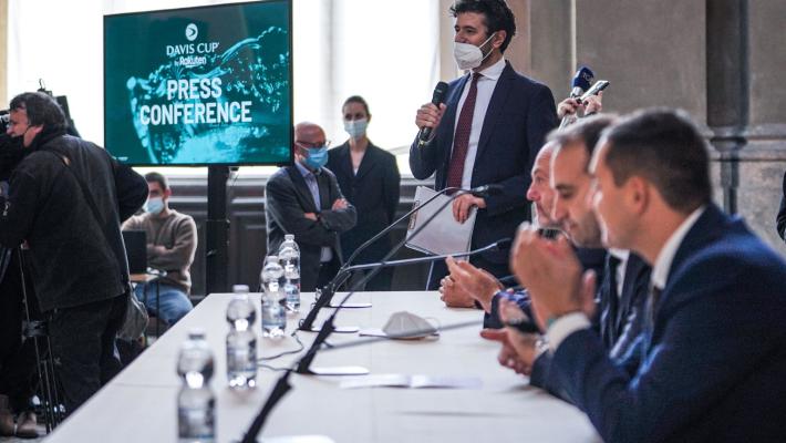 Presentata la fase italiana della Coppa Davis a Torino