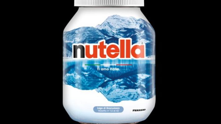 Turismo, sui vasetti Nutella le bellezze dei Comuni del Centro Italia