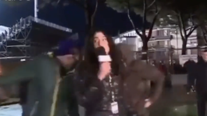 Giornalista palpeggiata, (individuati) daspo per due anni a due tifosi viola
