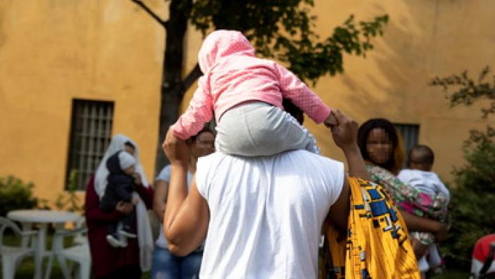 Parto «a sorpresa» nella casa d'accoglienza