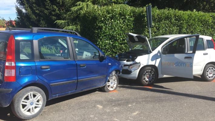 Frontale a Noceto in via Galvana: ferito un anziano