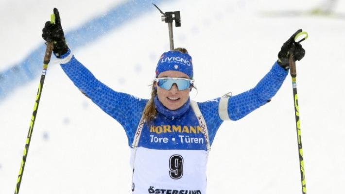 Biathlon, la Wierer è nella storia